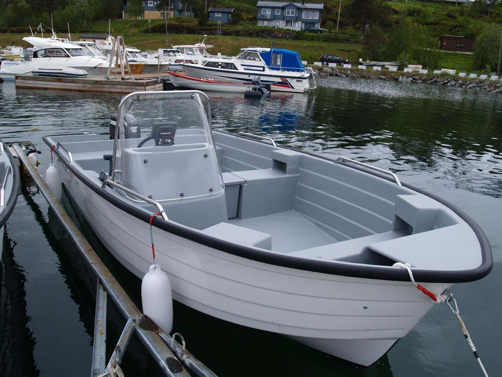 The Sting 535 fishing boat