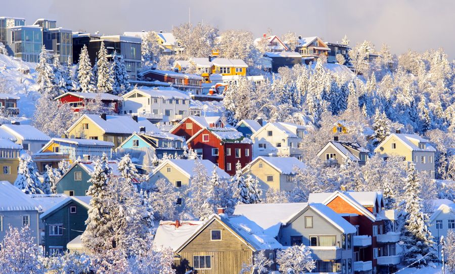 Tromsø under snow